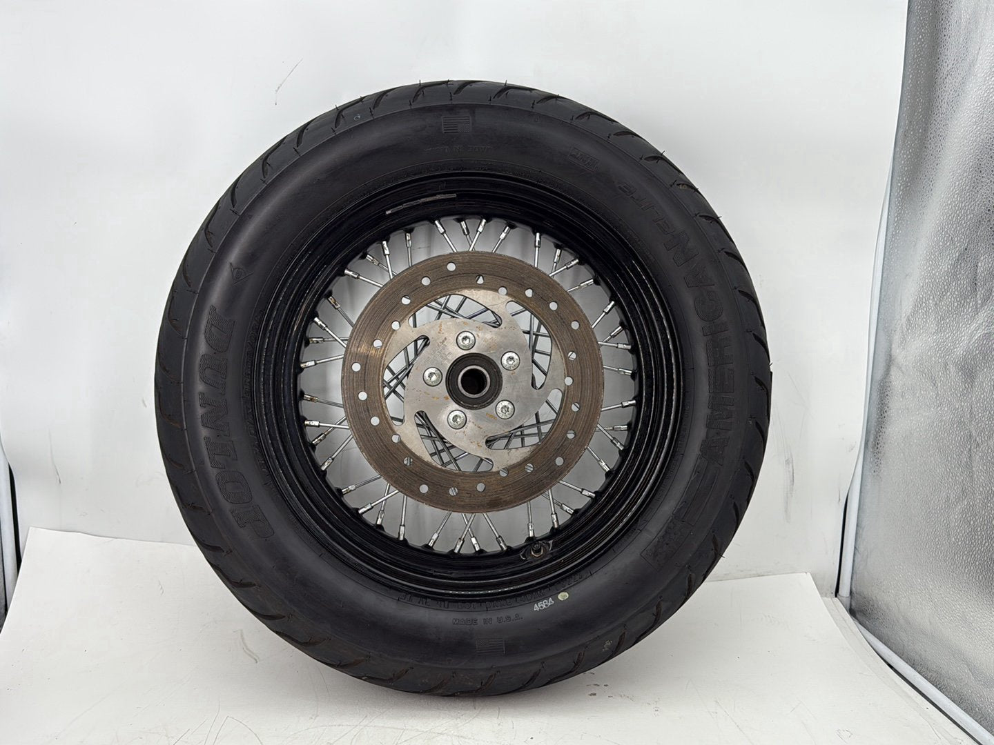 2013 Harley Forty-Eight Sportster 1200X OEM Rear Wheel Rim Tire Spoked