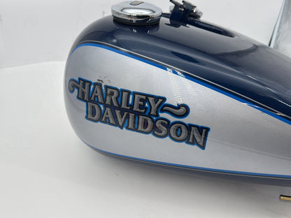 1999 - 2006 Harley-Davidson Dyna Low Rider Fuel Gas Tank Gasoline Reservoir w/ Fuel Tank Gauge Level