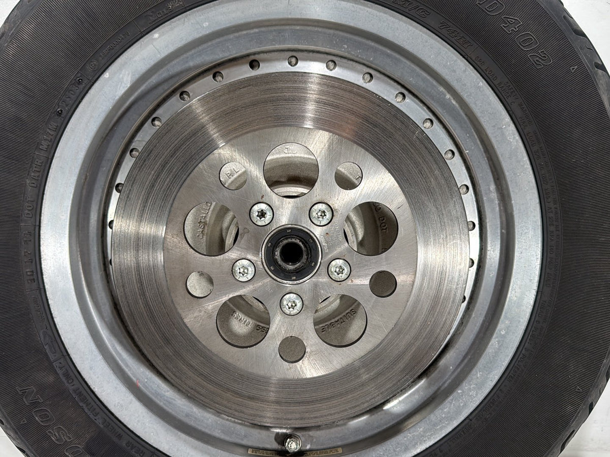 1992 Harley Heritage Softail Classic FLSTC OEM Rear Wheel Rim Tire 41058-87B 16"