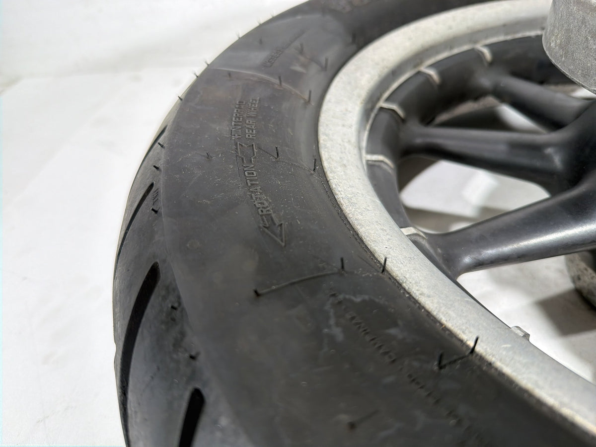 2008 Harley Electra Glide Touring Ultra OEM Rear Wheel Rim Tire 140/90B16