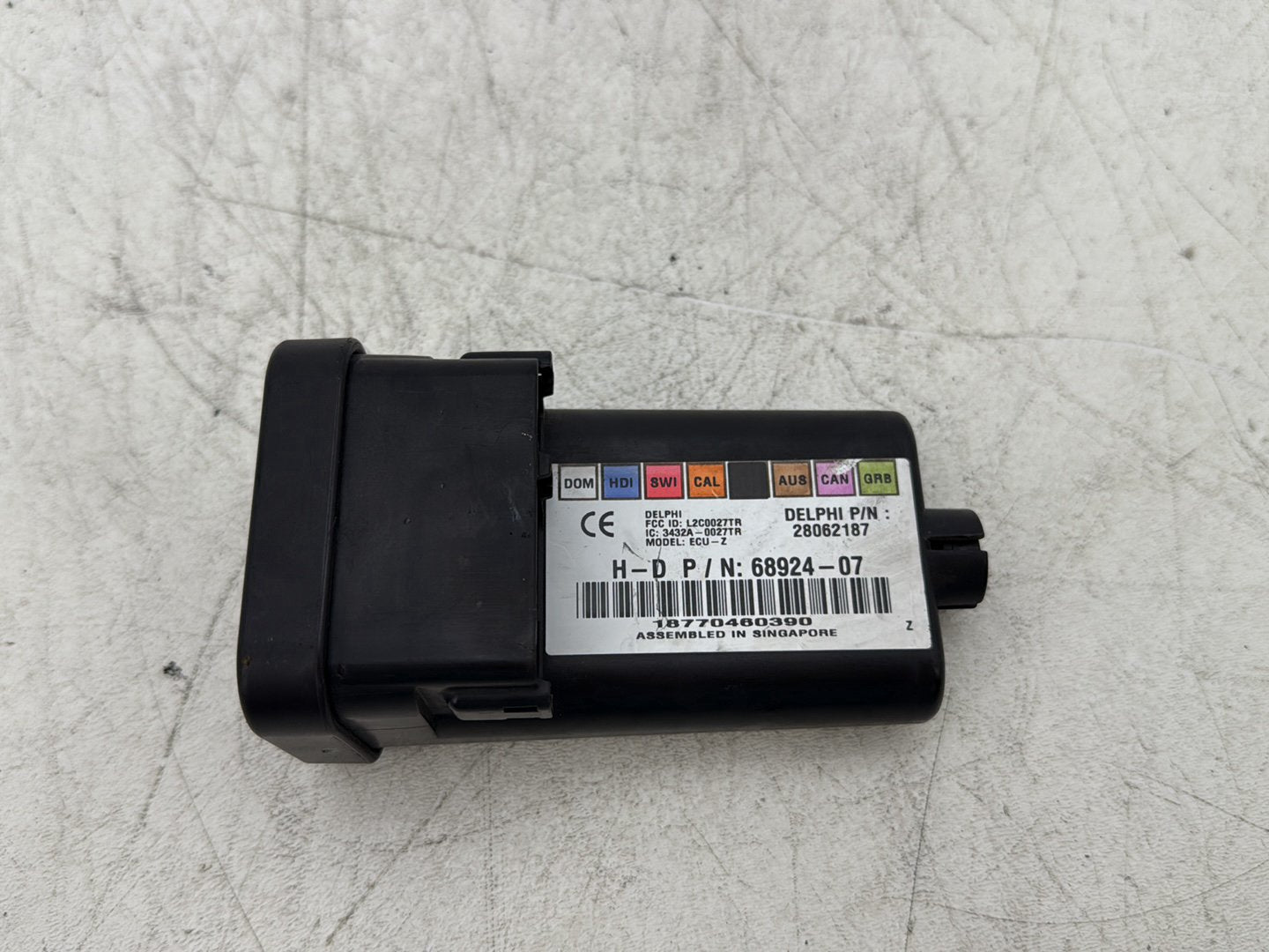 2007 Harley Electra Glide Touring Ultra OEM Turn Signal Security Module TSSM