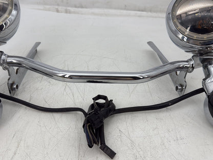 2006 Harley Softail FLSTCI Heritage Classic OEM Front Turn Signal Indicators Aux Light Bar