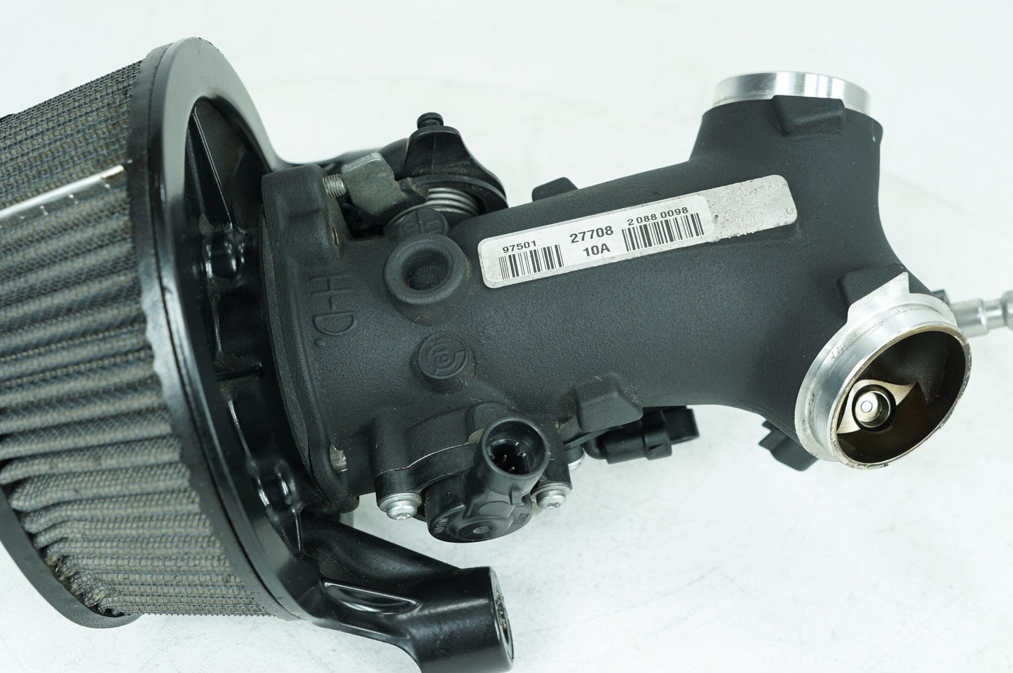 2008 - 2016 Harley-Davidson Dyna Wide Glide Engine Intake Manifold Throttle Body 27708-06B