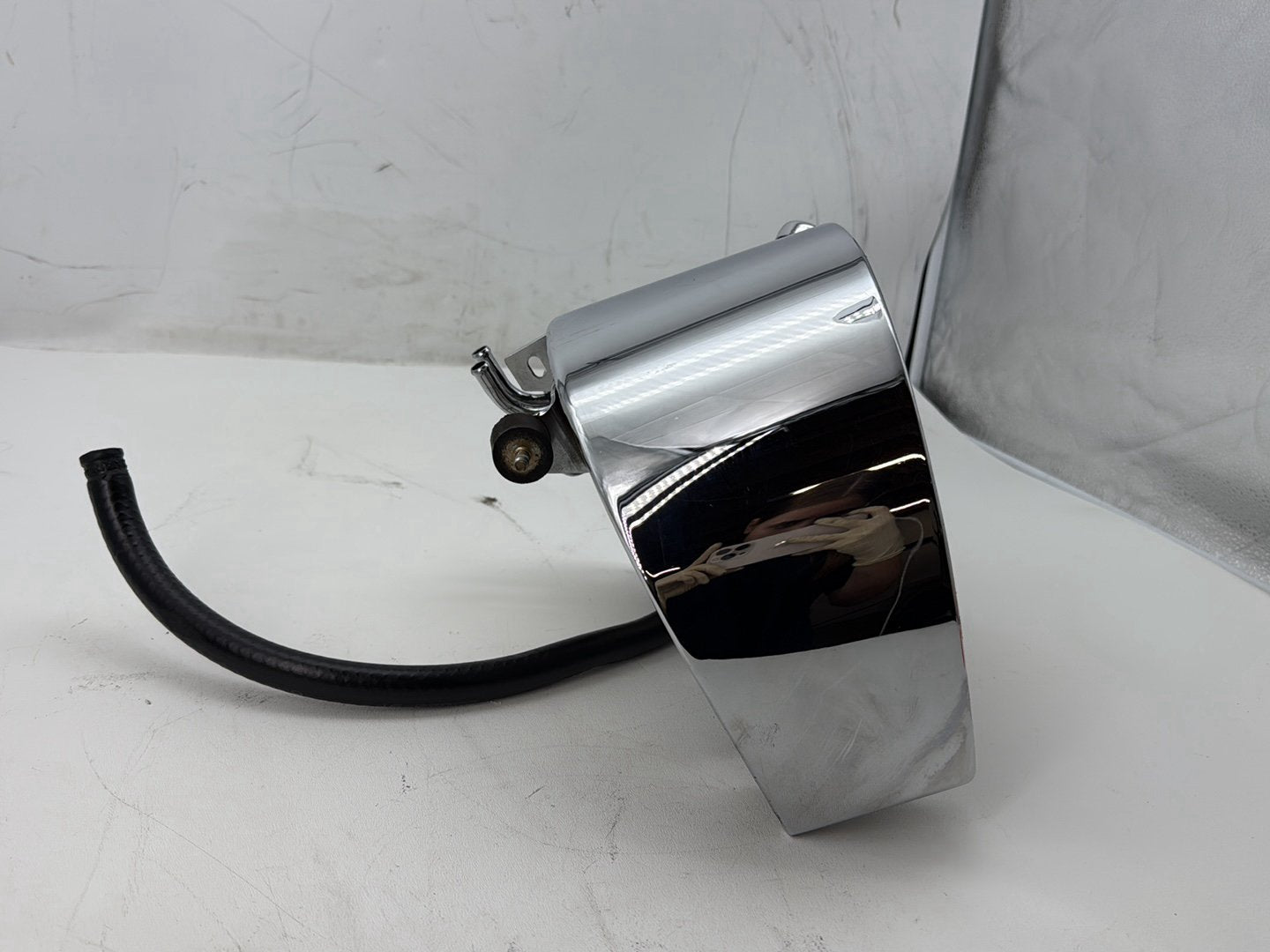 1991 Harley Heritage Softail Classic FLSTC OEM Oil Tank Reservoir Bottle Canister & Dipstick