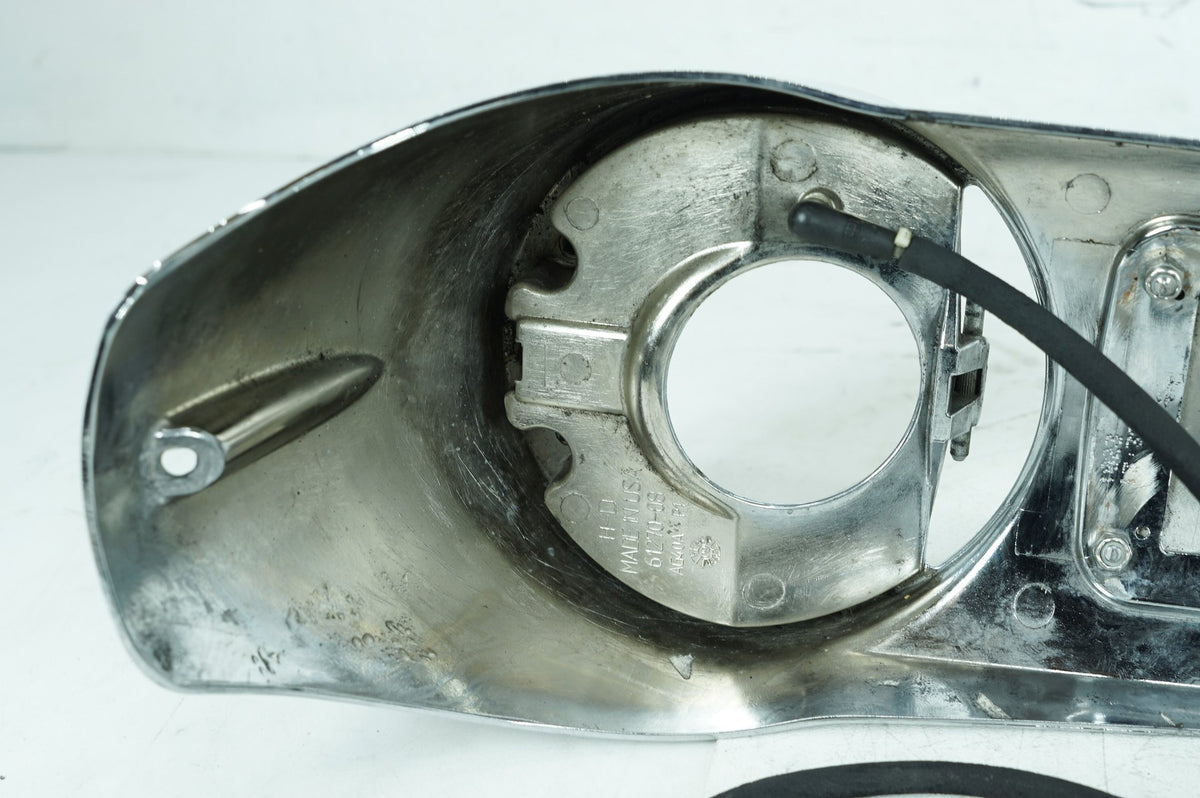 10 Harley Touring FLHTC Electra Glide Ultra OEM Fuel Gas Tank Dash Console Hub