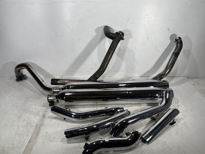 1998 Harley Touring FLHTCUI Electra Glide Ultra OEM Exhaust Header Pipes Muffler