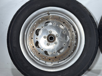 2012 Harley Dyna FXDF Fat Bob OEM Front & Rear Wheel Rim Tire