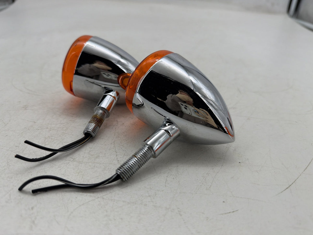 1991 Harley Sportster 883 XLH883 OEM Front Left Right Turn Signal Indicators