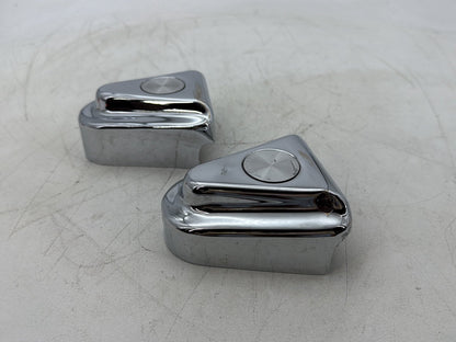 1997 Harley Softail FLSTC Heritage Classic Rear Wheel Axle Nut Covers Caps