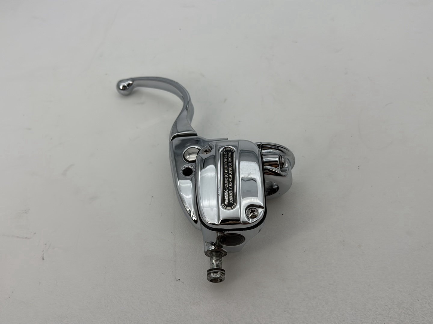 2011 Harley Road King Touring FLHRC Classic OEM Front Right Hand Brake Lever Master Cylinder Reservoir