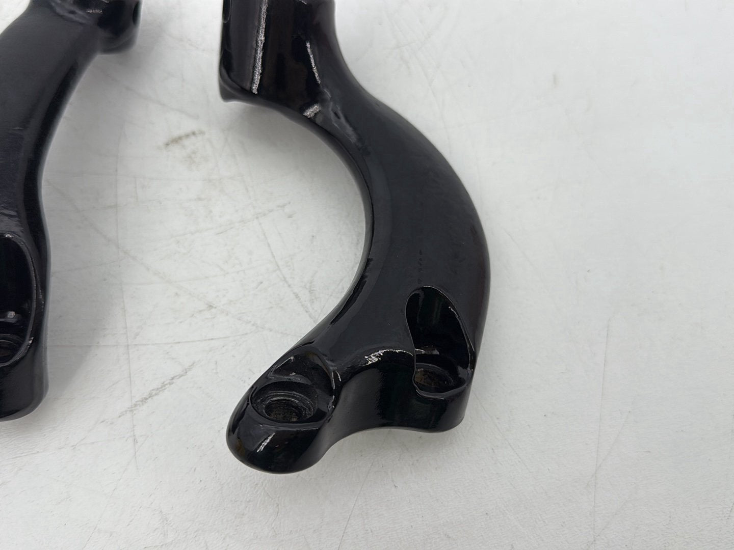 2006 Harley Sportster XL883C 883 Custom OEM Left Right Foot Rest Peg Support Bracket