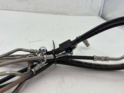 2014 Harley Electra Glide Touring CVO Screamin Eagle OEM Front Brake Hose Line Pipe ABS