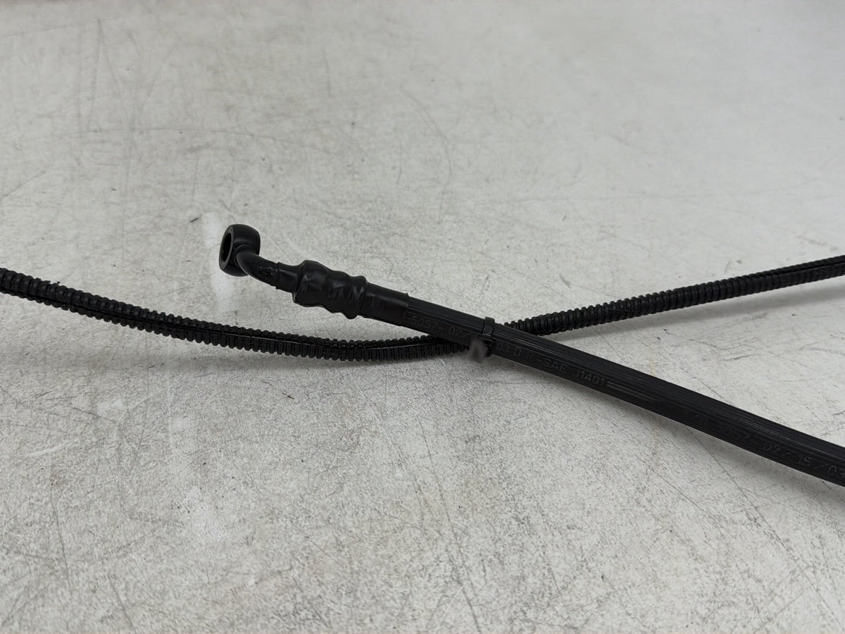 2003 Harley Softail Deuce FXSTD OEM Rear Brake Hose Line Pipe
