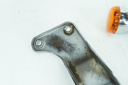1999 - 2006 Harley-Davidson Softail Fat Boy Rear Left Right Fender Struts Bracket & Turn Signal   	59964-03
