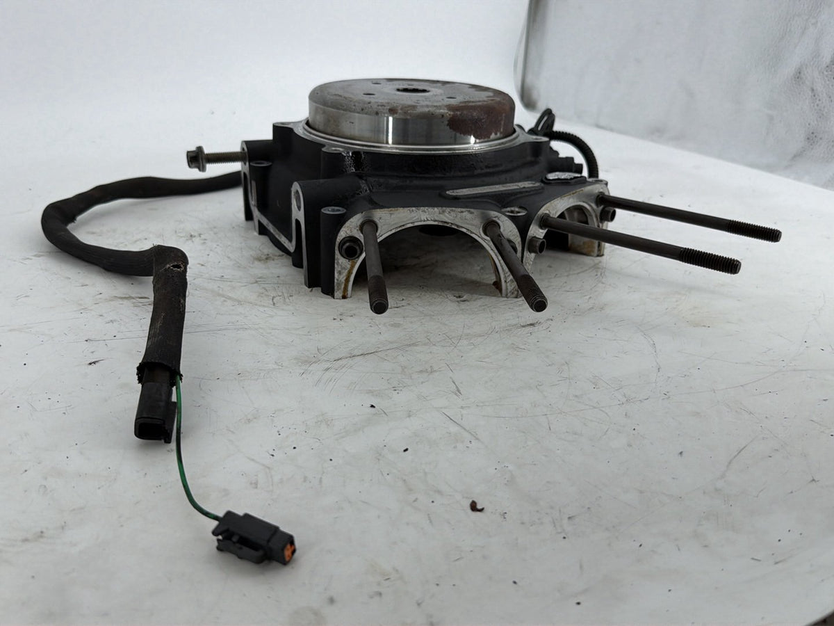 2008 Harley Touring FLHTCUI Electra Ultra OEM Crankcase Shaft Engine Motor Cover