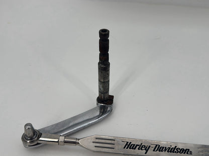 1999 - 2006 Harley-Davidson Touring Electra Glide Classic Gear Shifter Lever w/ Rod linkage 33718-82B
