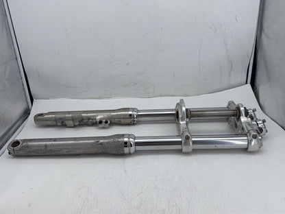 2009 Harley Dyna Street Bob FXDB OEM Front Triple Tree Set & LH RH Fork Legs Sliders