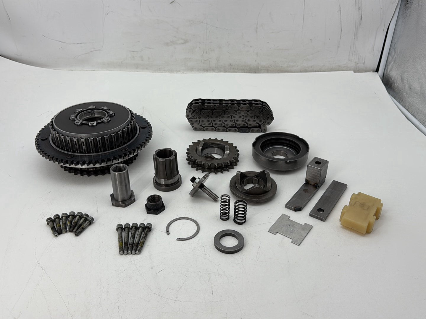 1991 Harley Heritage Softail Classic FLSTC OEM Clutch Basket Chain Tensioner Kit