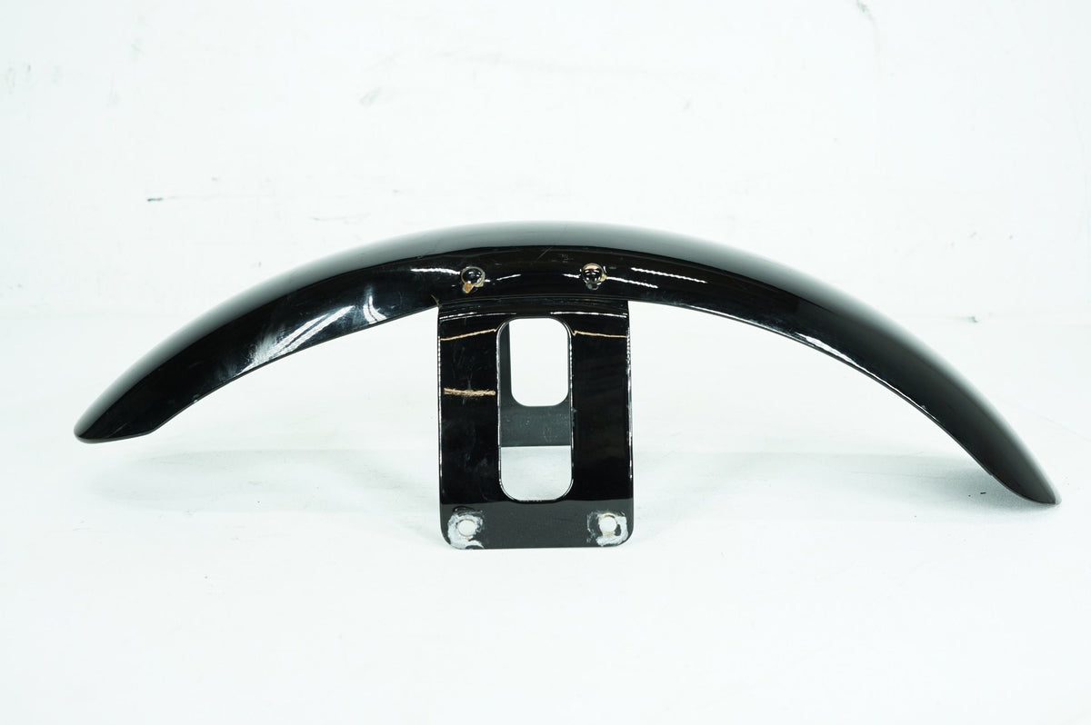 2009 Harley Softail FXSTB Night Train OEM Front Wheel Fender Shell Panel Bent