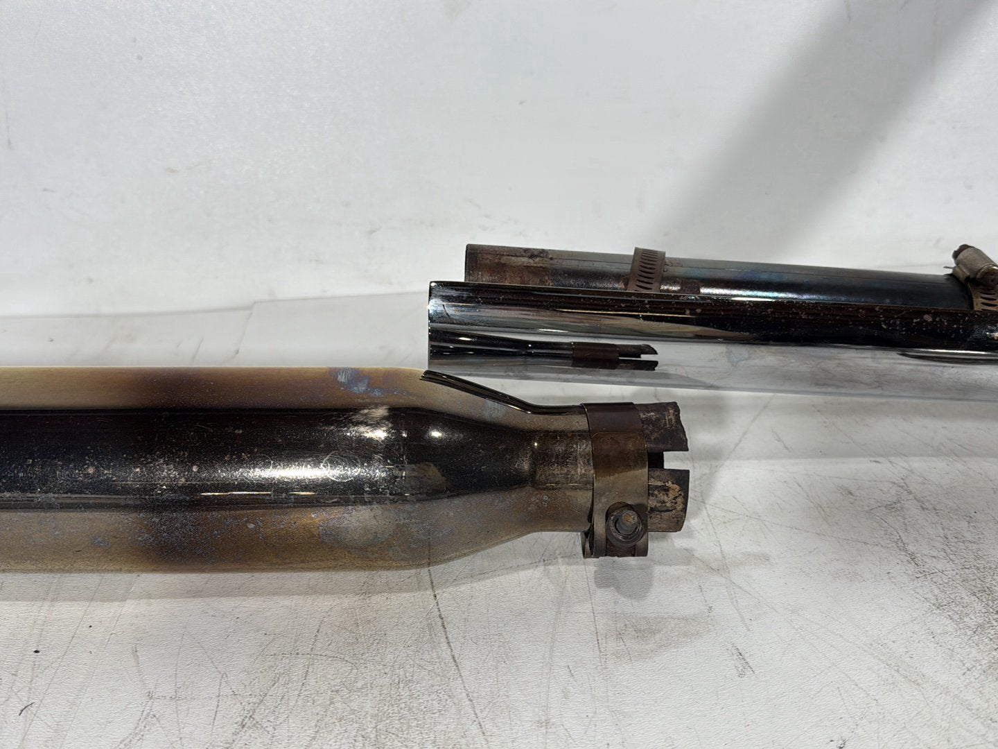 1999 - 2006 Harley-Davidson Touring Electra Glide Exhaust Header Pipes Muffler 65621-99B