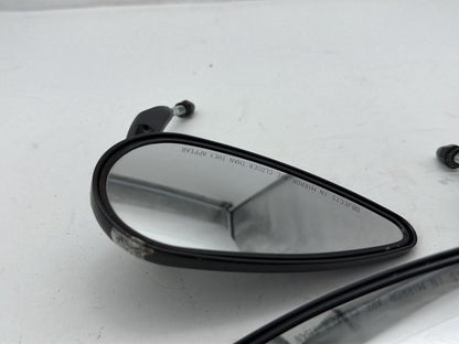 2008 Harley Dyna Fat Bob FXDF OEM Left Right Rear View Mirror Willie G SKULL