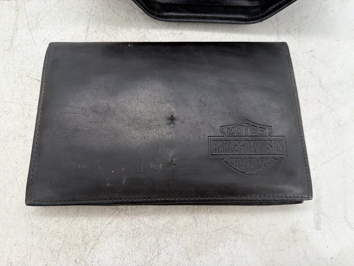 2004 Harley Electra Glide Touring Ultra OEM Tour-Pak Storage Pouch Leather Bag