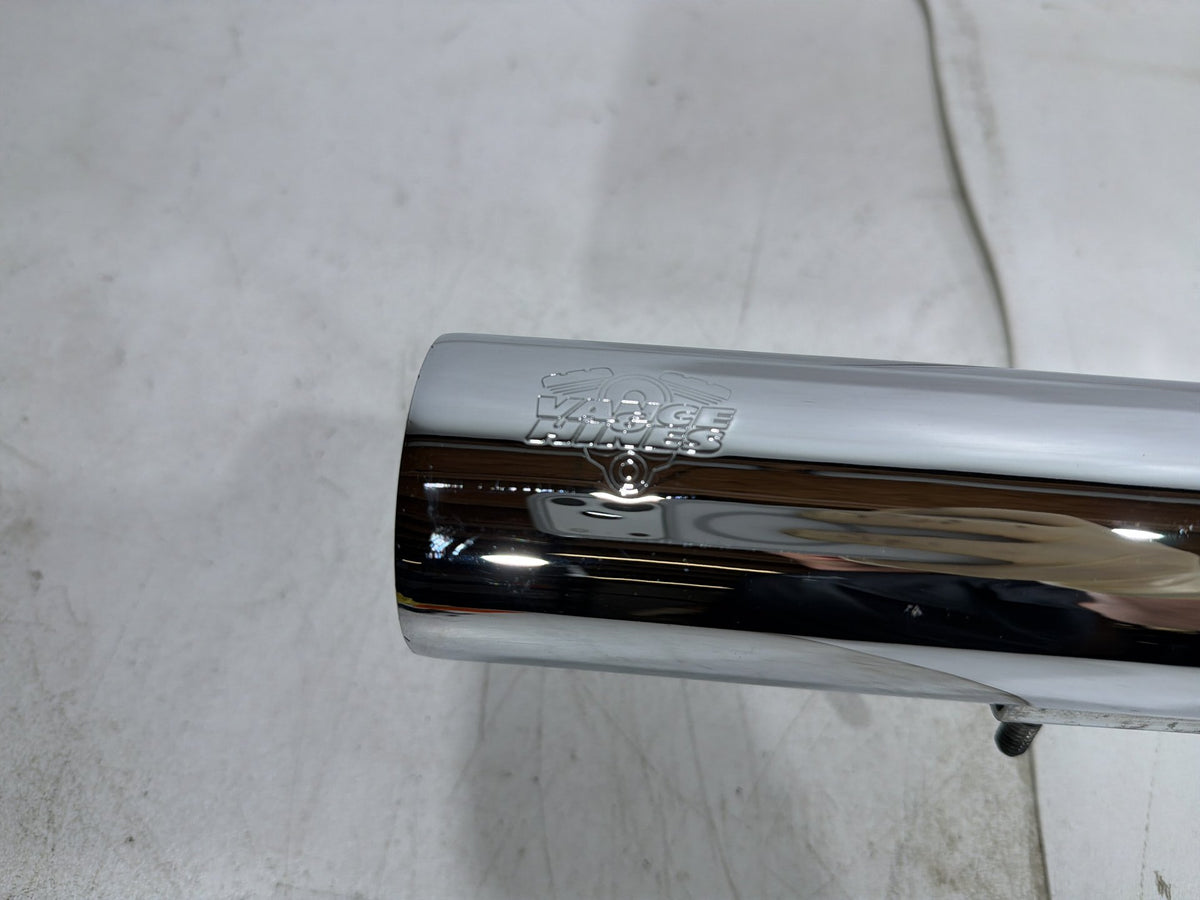 07 Harley Dyna Super Glide Exhaust Header Pipes Muffler Vance & Hines NO Bracket