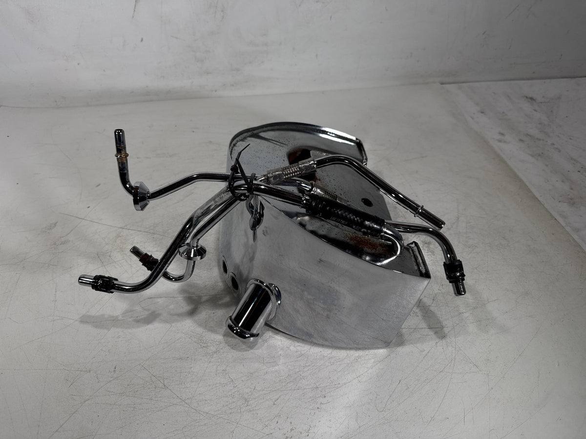 04 Harley Heritage Softail Classic Oil Tank Reservoir Bottle Canister & Dipstick