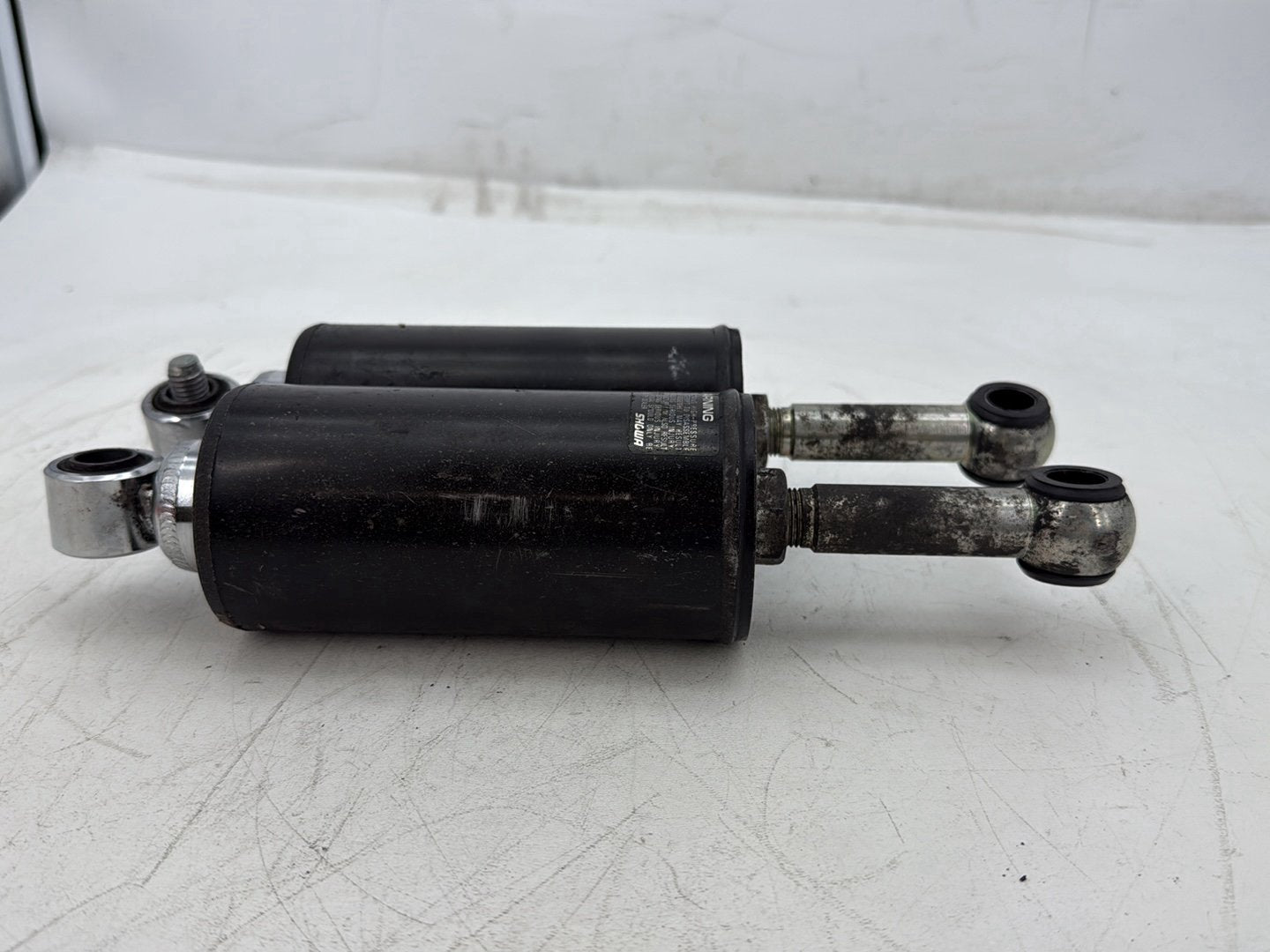 1997 Harley Softail FLSTC Heritage Classic OEM Rear Left Right Shock Absorbers