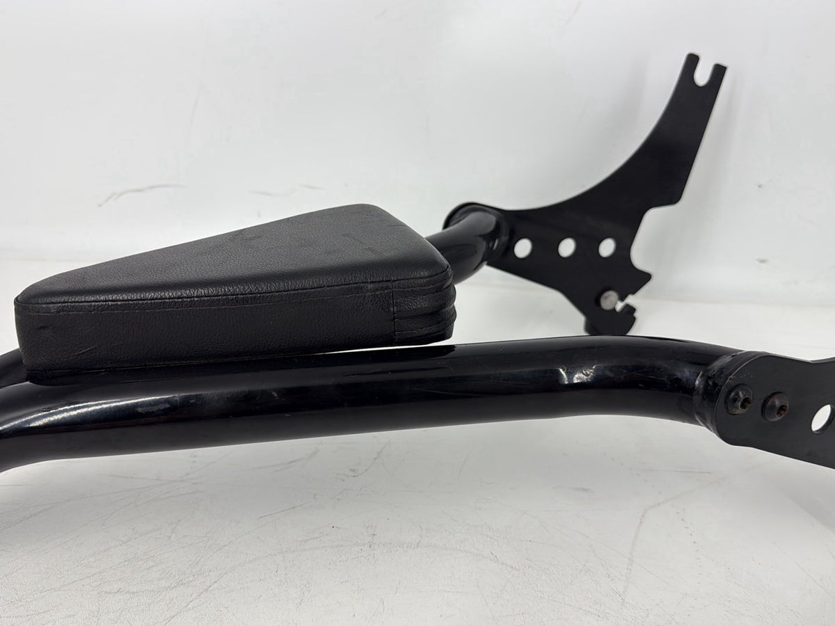 05 Harley Sportster XL883C 883 Custom OEM Rear Sissy Bar w/ Backrest Cushion Pad