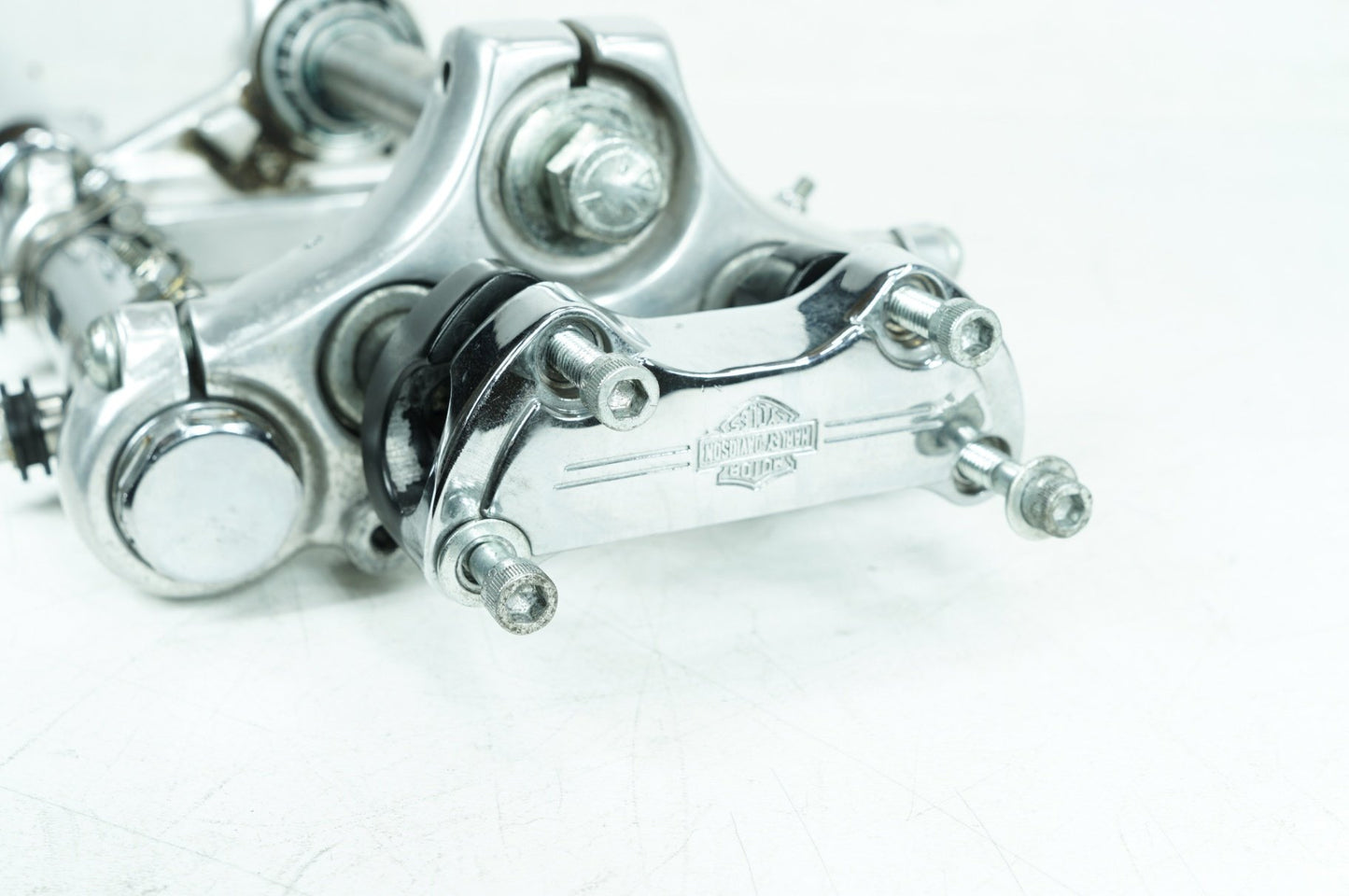 1986 - 2003 Harley-Davidson Sportster Hugger Front Triple Tree Set & LH RH Fork Legs Sliders 45563-87