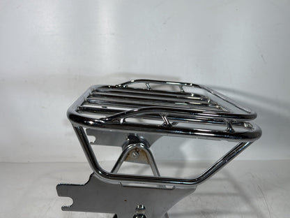 08 Harley Touring Electra Glide Ultra Rear Back Luggage Rack Storage Baggage Bar