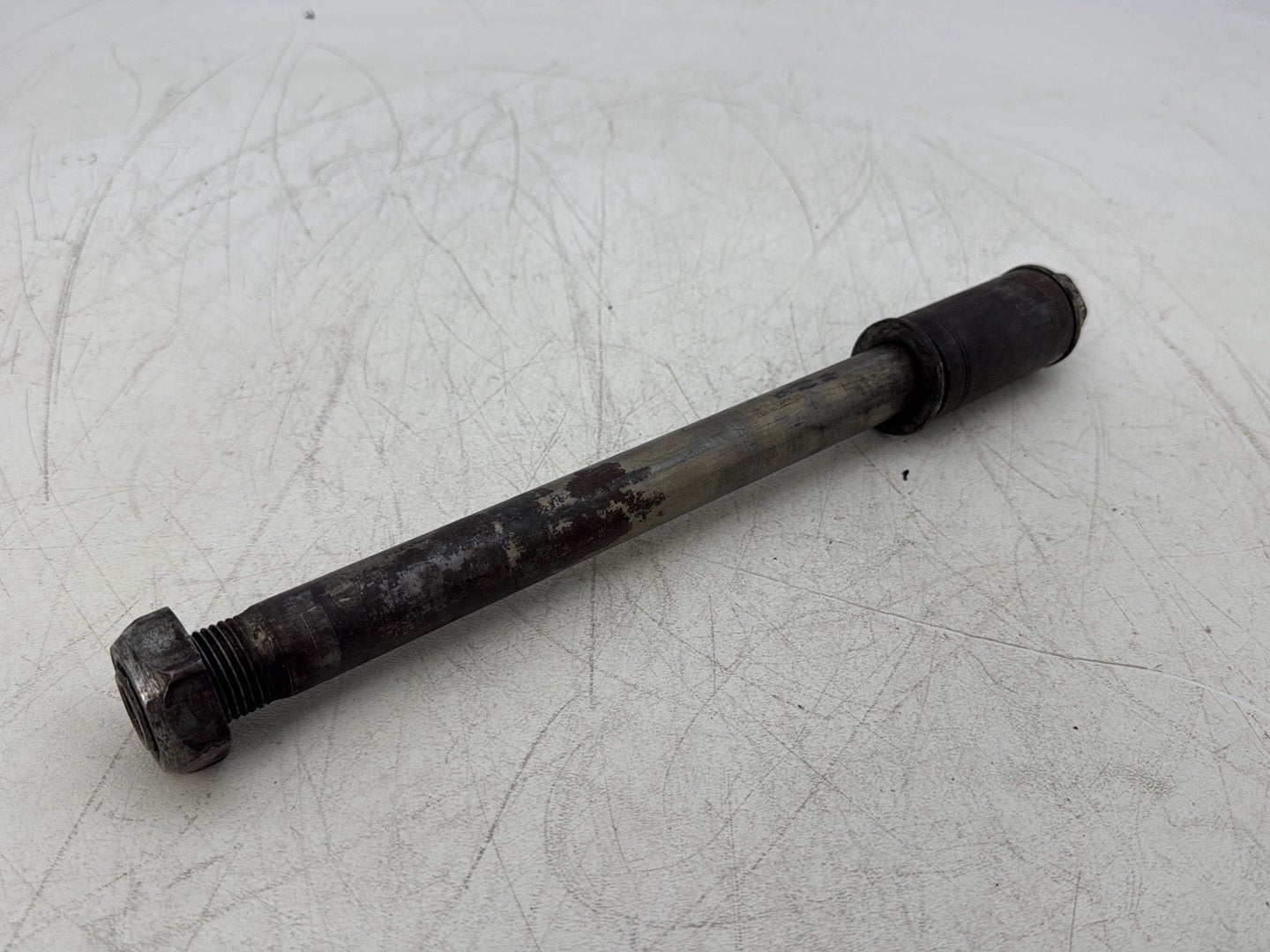 2011 Harley Softail FLSTFB Fat Boy OEM Rear Wheel Axle Bolt Shaft