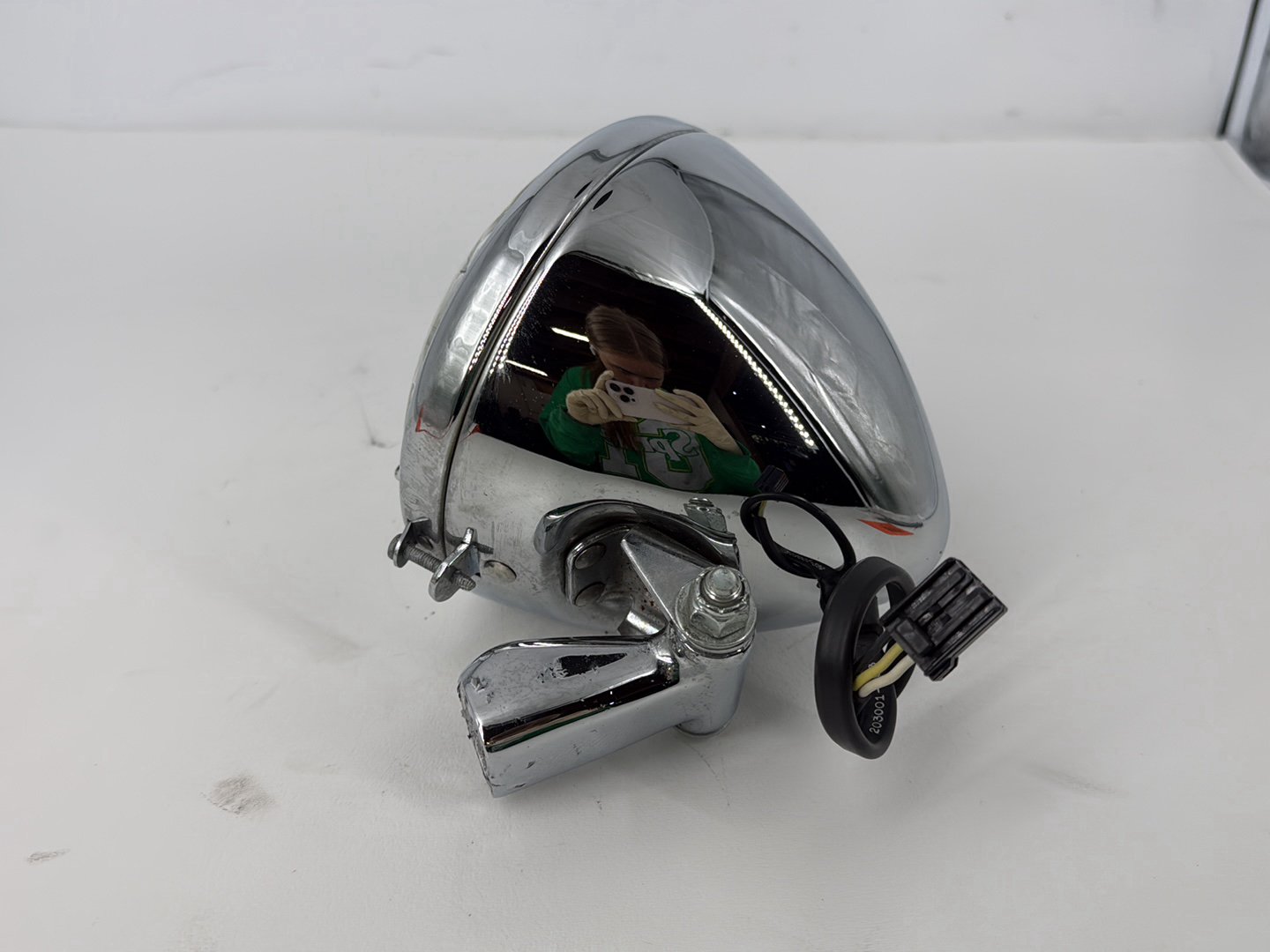 2003 Harley Sportster XL1200C 1200 Custom Anniversary OEM Headlight Headlamp Head Light Halogen