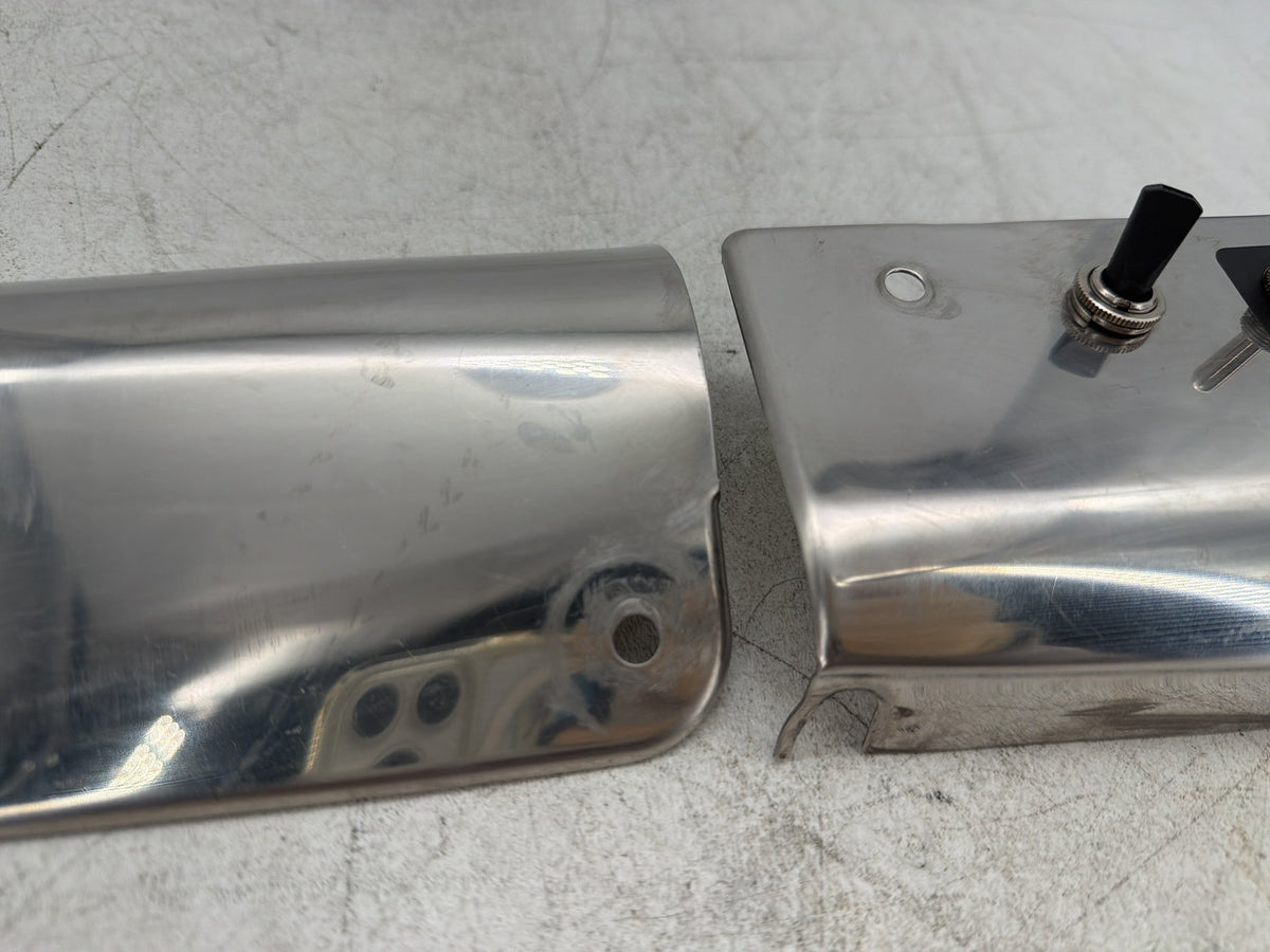 2004 Harley Heritage Softail Classic OEM Front Left & Right Fork Side Covers