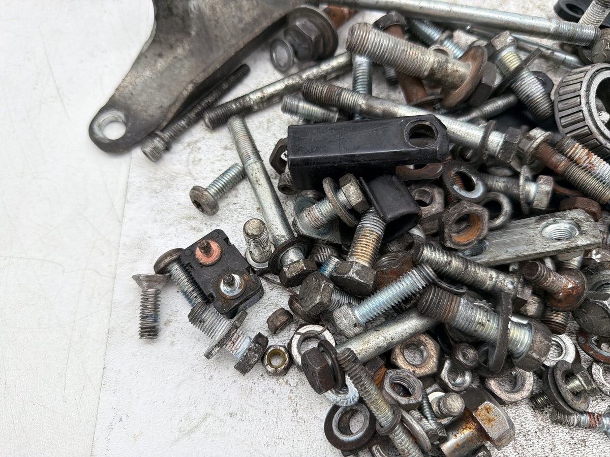 1991 Harley Sportster 883 Deluxe XLH883 OEM Hardware Bolts Nuts & Brackets
