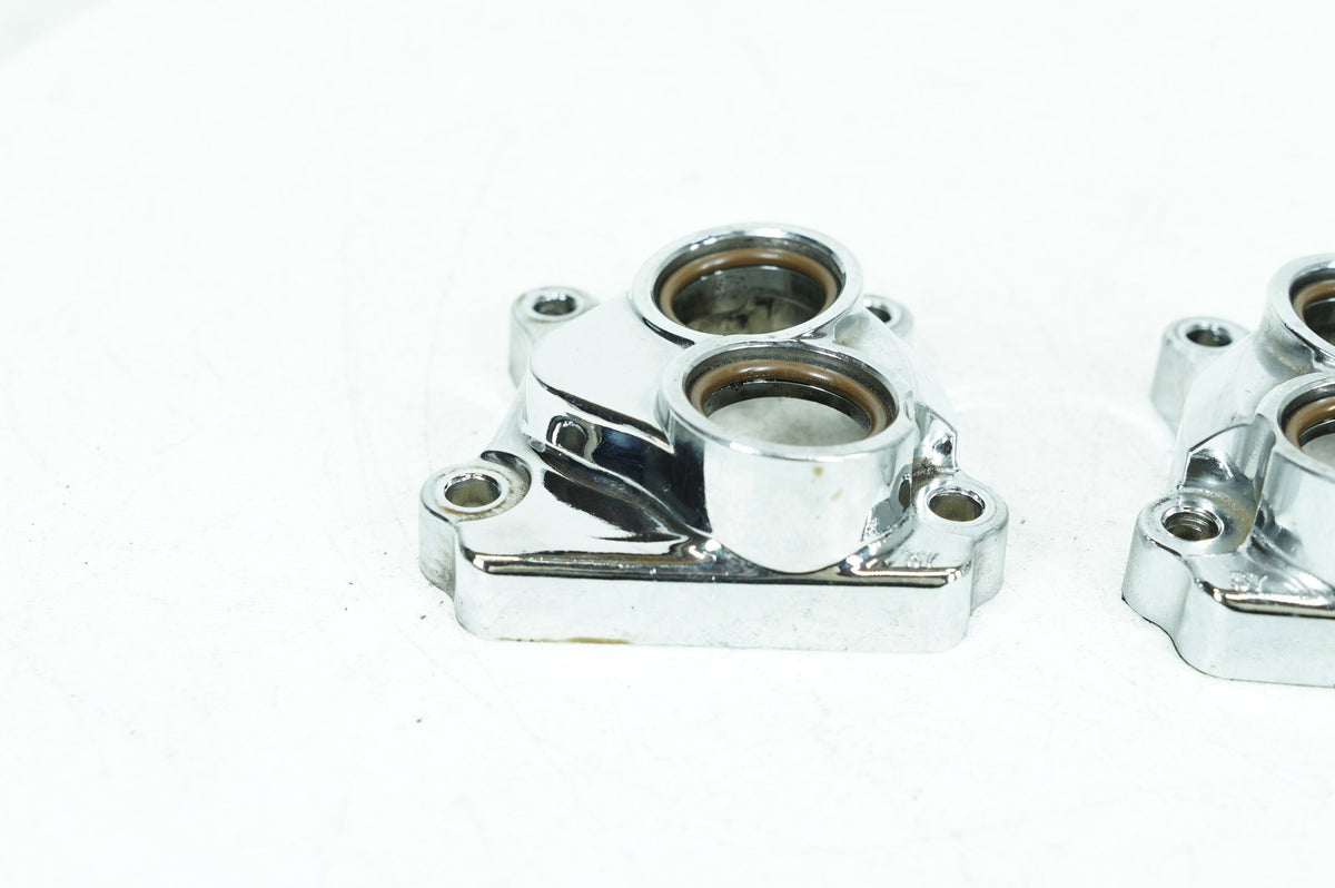 2008 Harley Dyna FXDC Super Glide Custom OEM Tappet Engine Lifter Chrome Covers