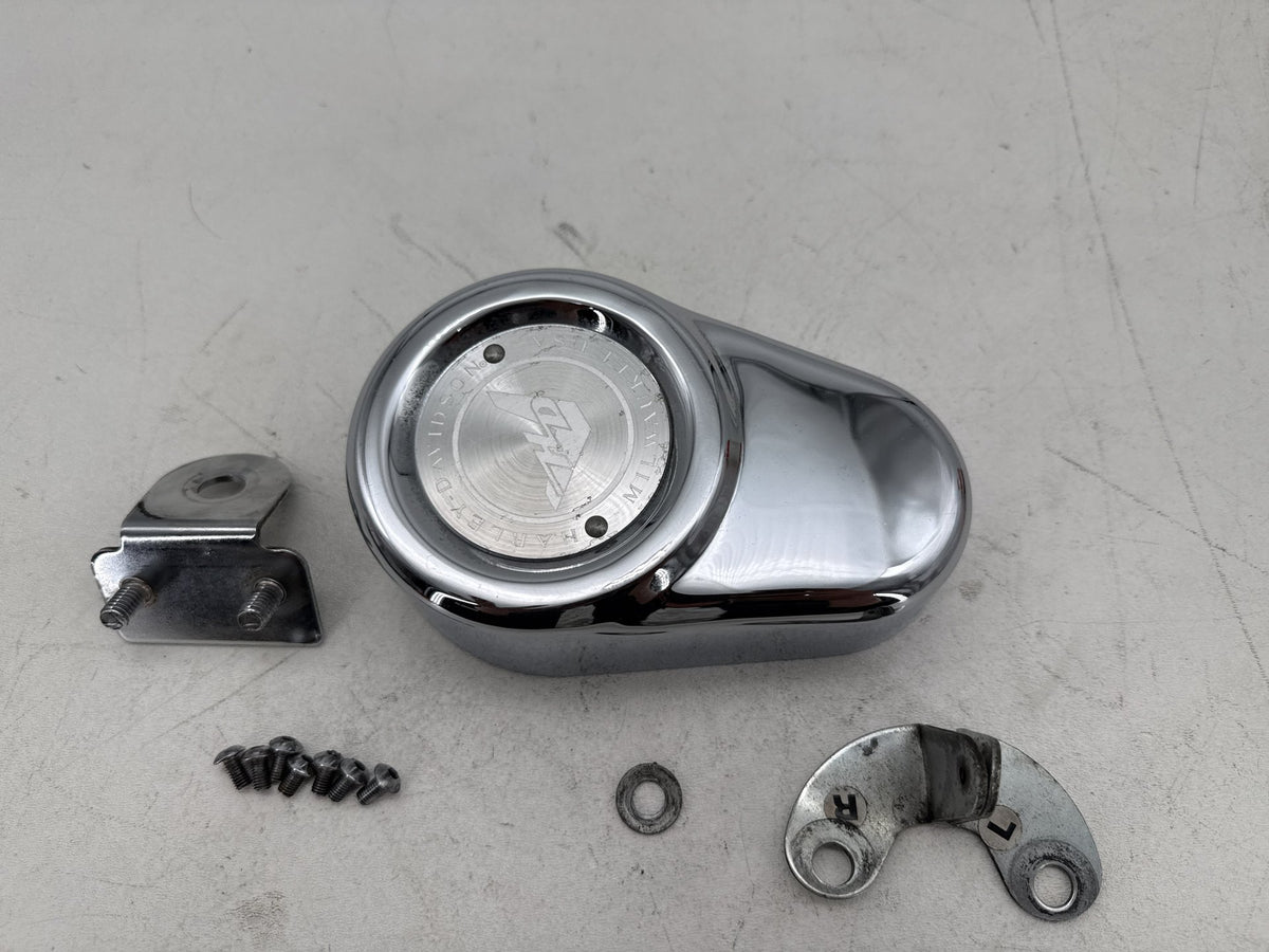 1997 Harley Road King Touring FLHR OEM Front Brake Caliper 1 Cover Cap Trim