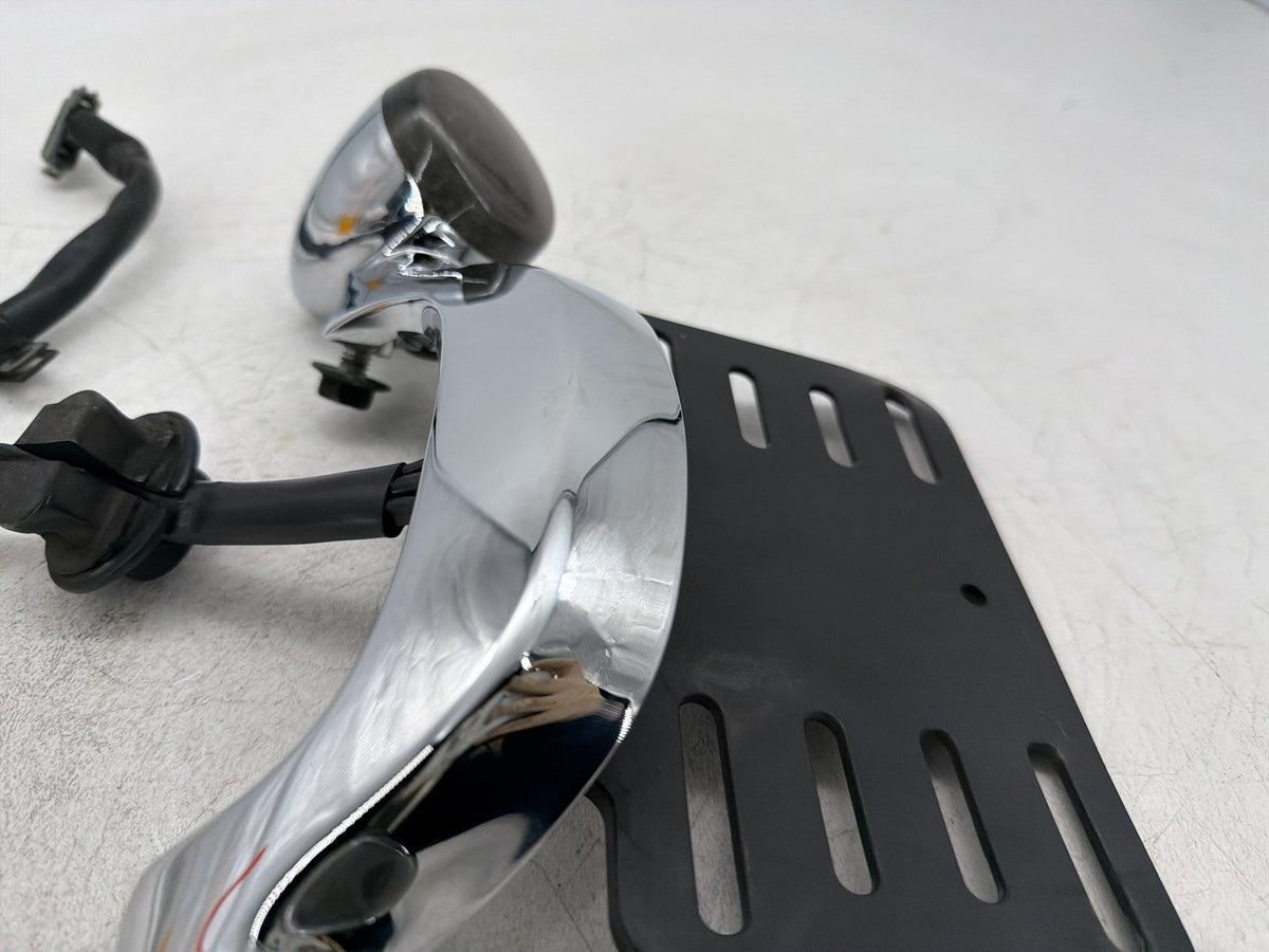 2012 Harley Street Glide Touring Rear Left & Right Turn Signals & License Plate