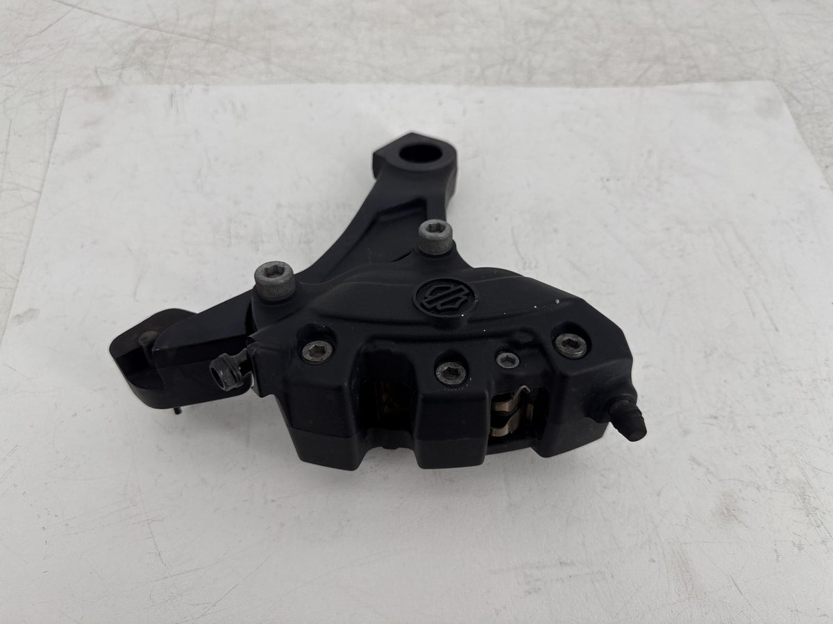 2013 Harley Street Glide Touring FLHX OEM Rear Back Brake Caliper w/ Bracket