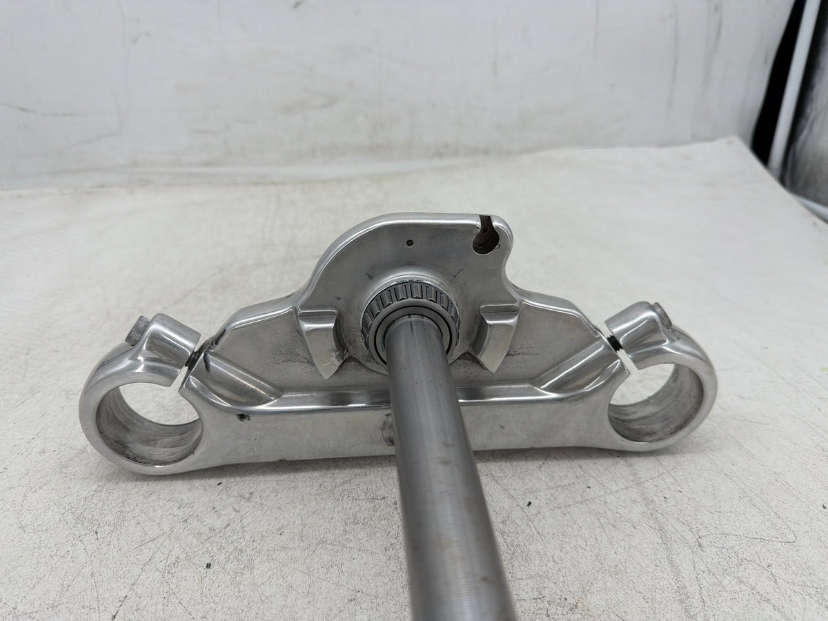 2012 Harley Dyna Fat Bob FXDF 103 OEM Front Fork Upper Lower Triple Tree