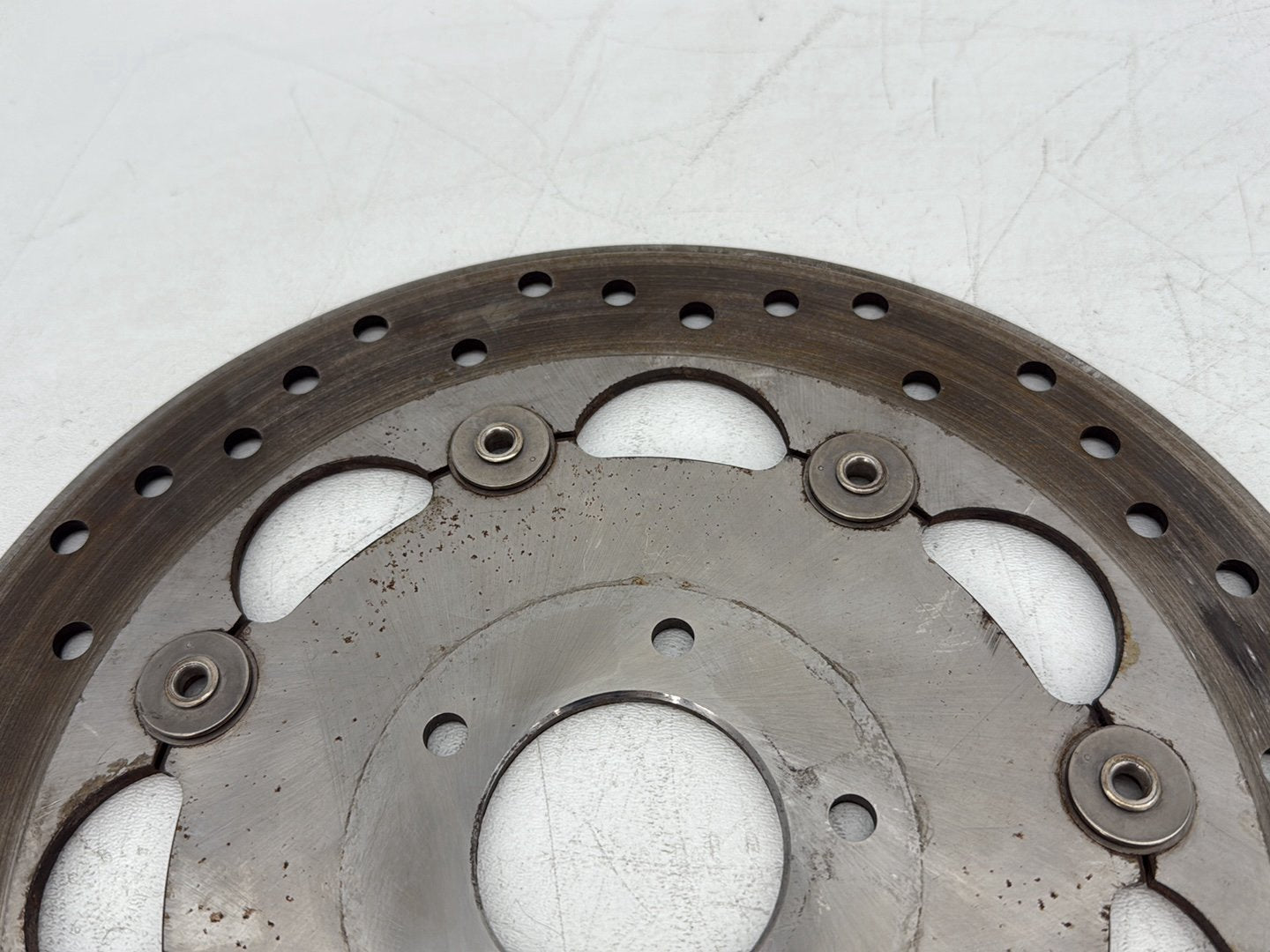 2010 Harley Dyna Fat Bob FXDF OEM Front Brake Rotors Disc Pair