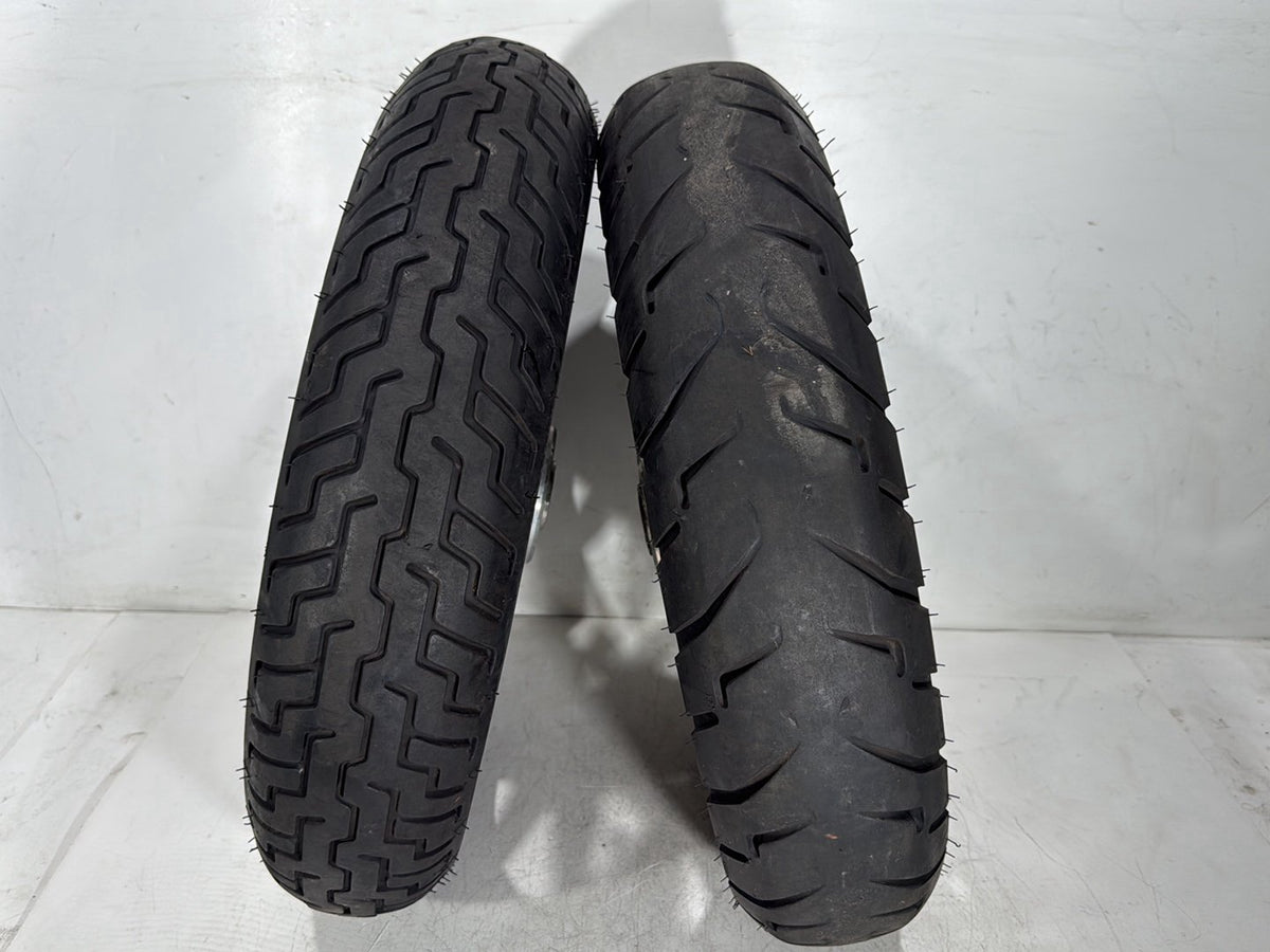 2007 Harley Electra Glide Touring Ultra OEM Front & Rear Wheel Rim Tire 16"