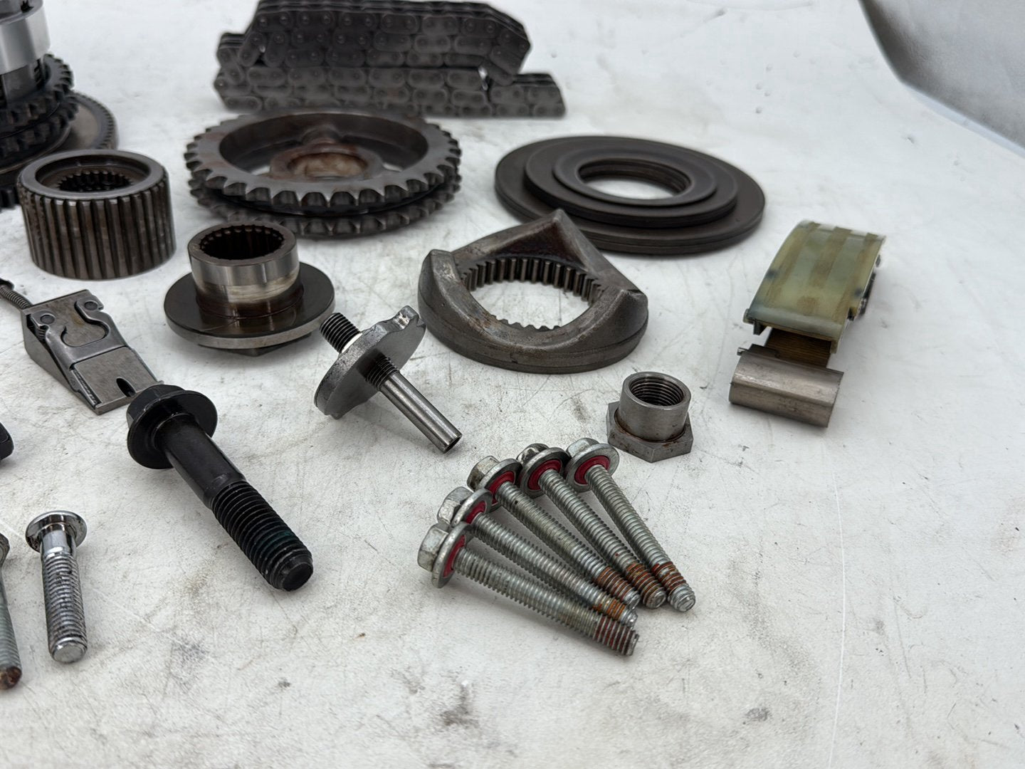 2012 Harley Dyna FXDF Fat Bob OEM Clutch Basket Chain Tensioner Kit