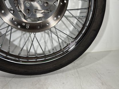 2004 - 2013 Harley-Davidson Sportster 1200 Custom Front Wheel Rim Tire Spoked 44610-05