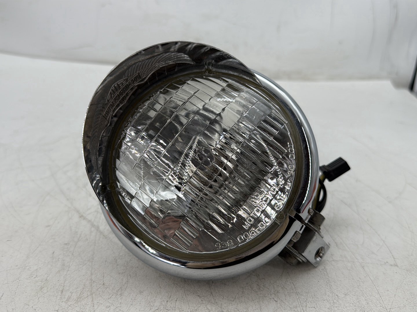 2000 Harley Dyna FXDWG Wide Glide OEM Headlight Headlamp Head Light Halogen