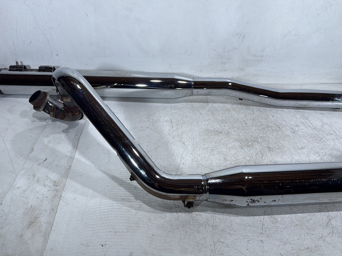 2005 Harley Road King Touring Police OEM Exhaust Header Pipes Muffler