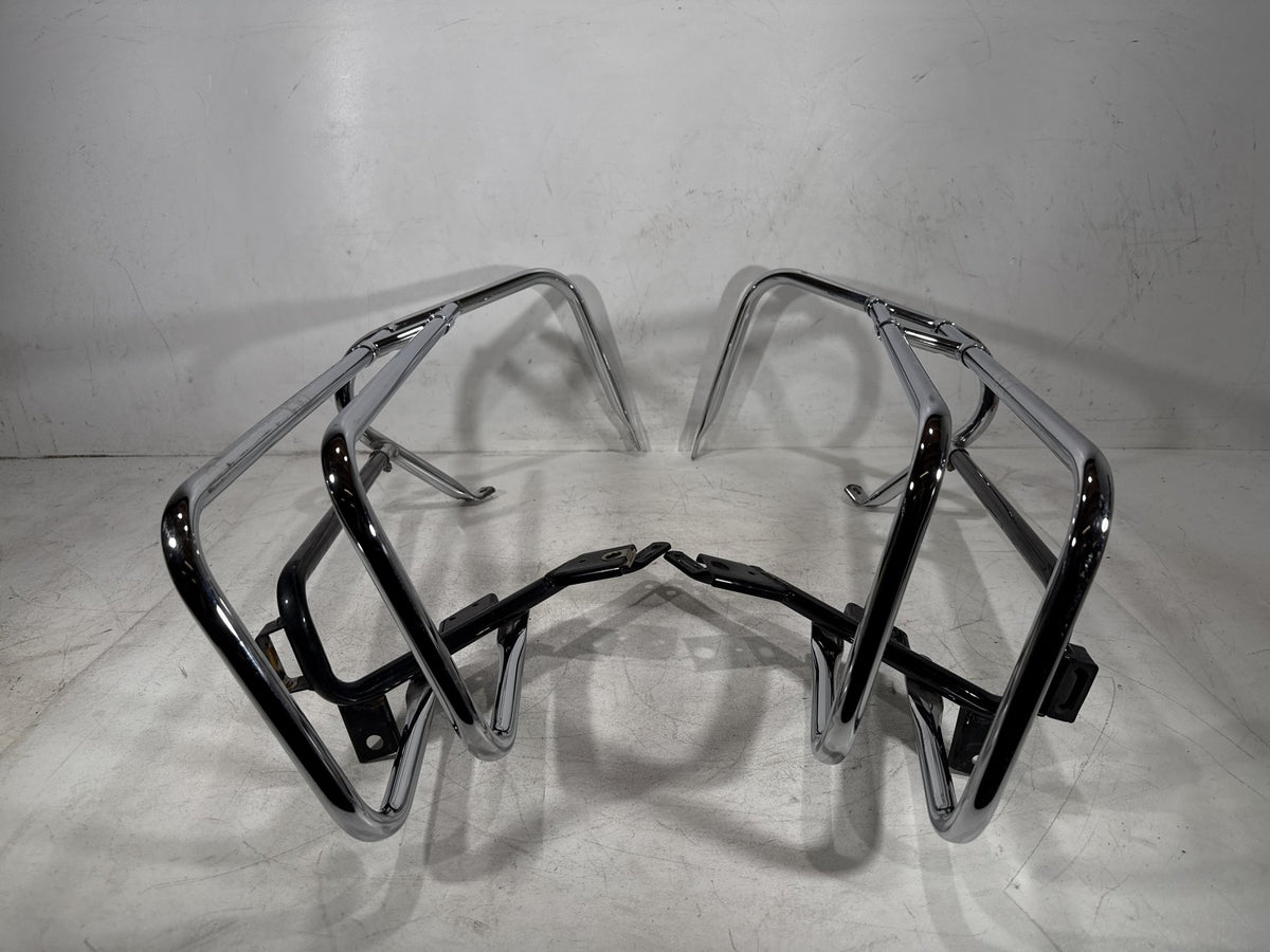 2009 Harley Electra Glide Touring OEM Rear Left Right Saddlebag Guard Rails Bar