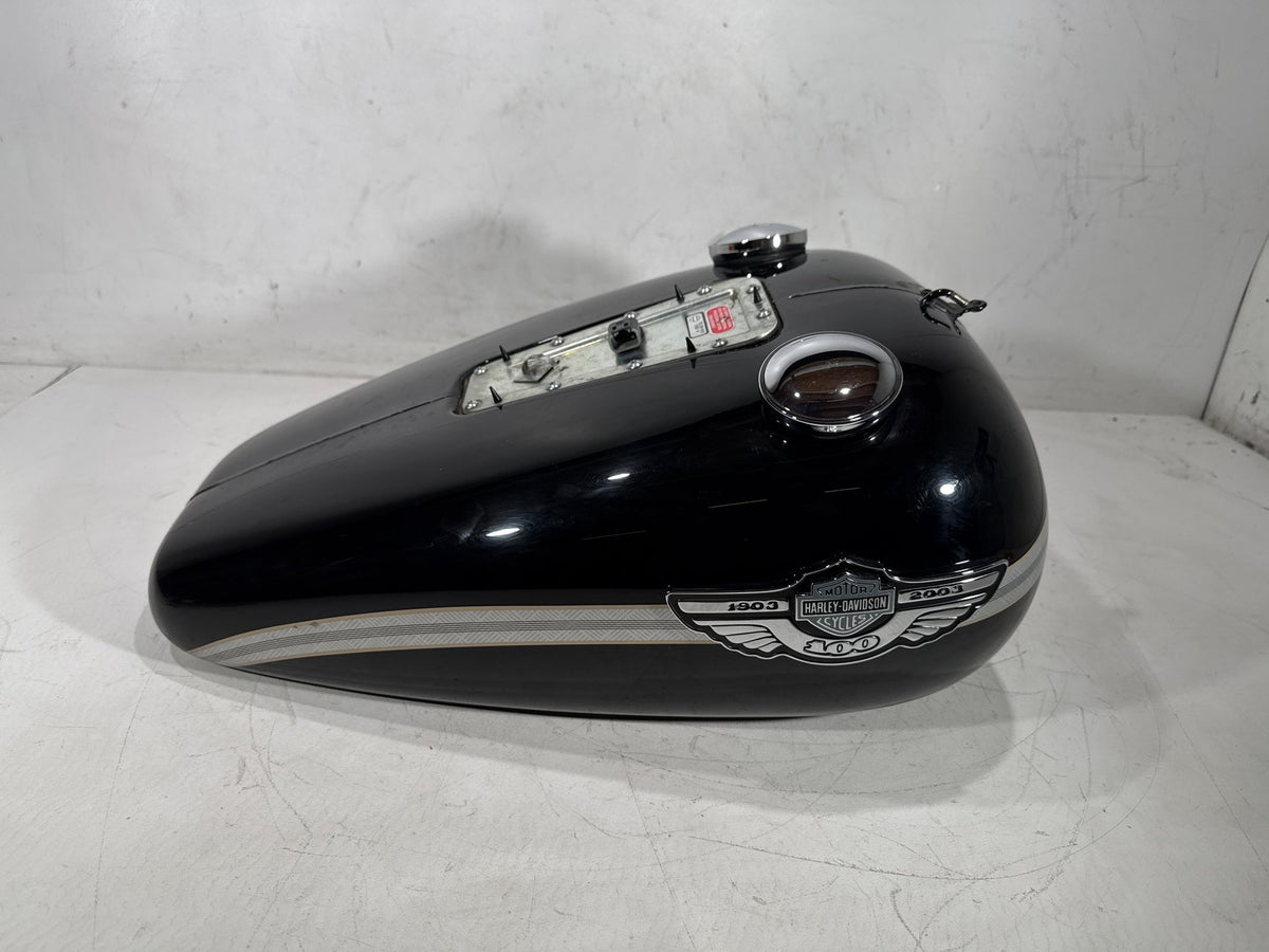 2003 Harley Softail Deuce FXSTDI OEM Fuel Gas Tank Gasoline Reservoir EFI & Pump