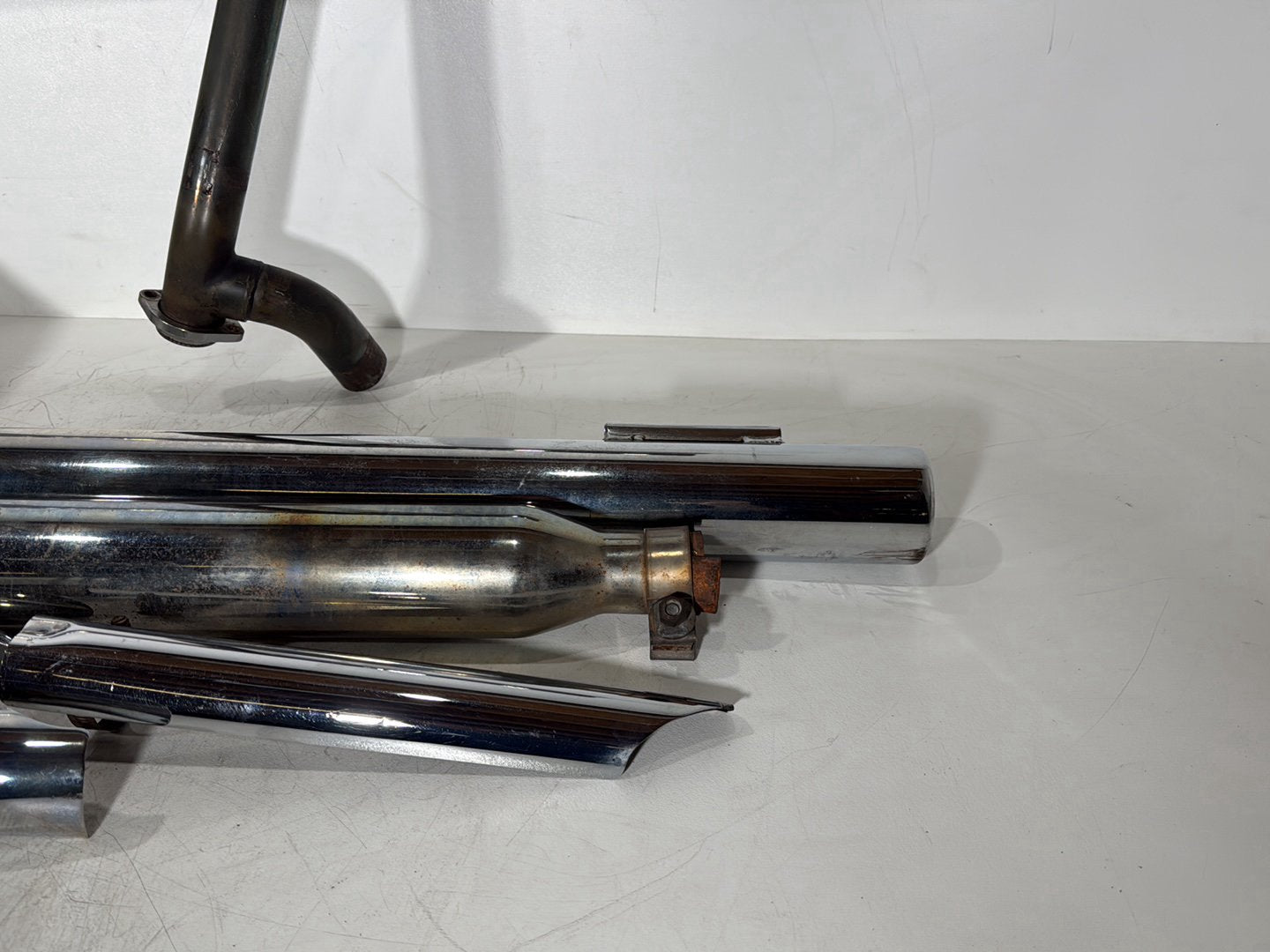 1999 - 2006 Harley-Davidson Touring Electra Glide Classic Exhaust Header Pipes Muffler 65621-99B